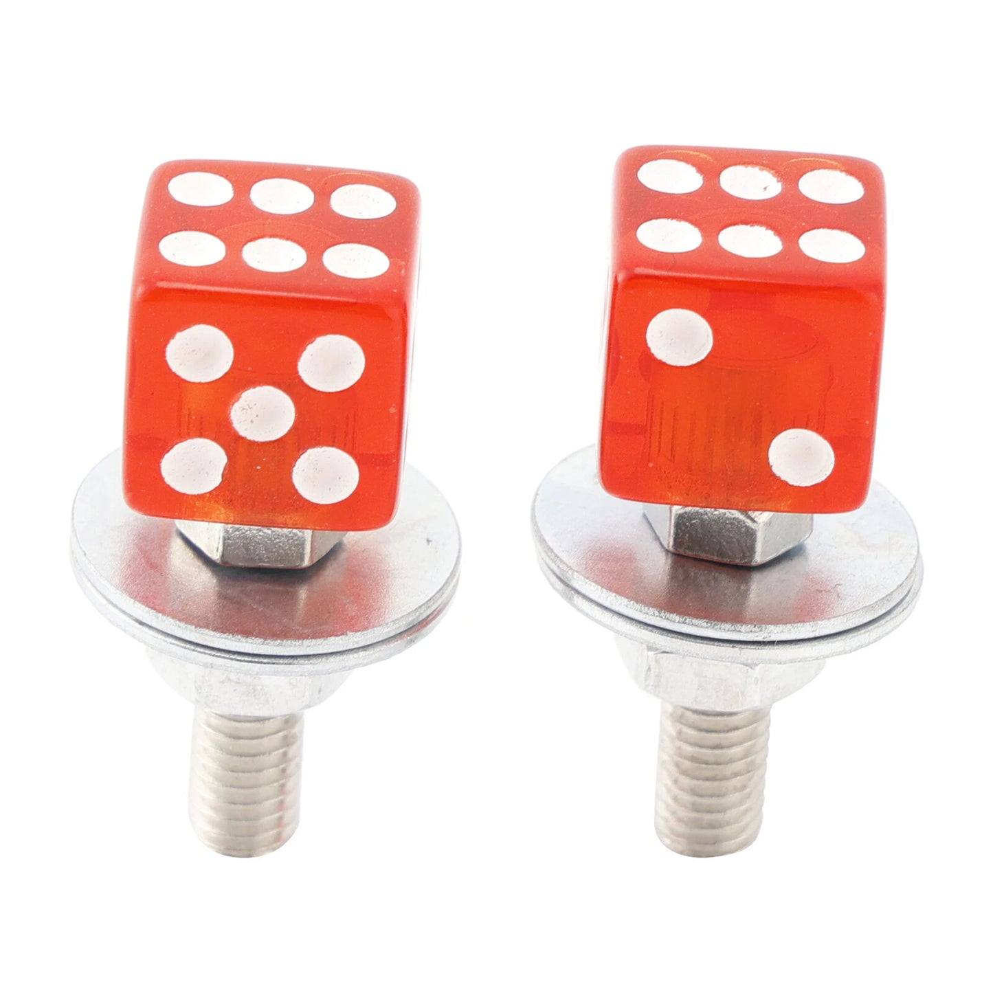 4pcs License Plate Screws for Custom Motorcycle Chopper