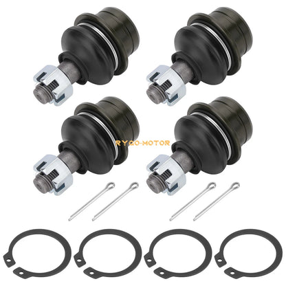 4 Upper Ball Joints for Suzuki Quadsport 400 LT-Z400 (2003–2009, 2012–2014)