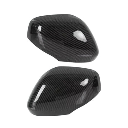 ABS Carbon Fiber Rear View Mirror Cover Trim for Nissan Armada (2017-2023)