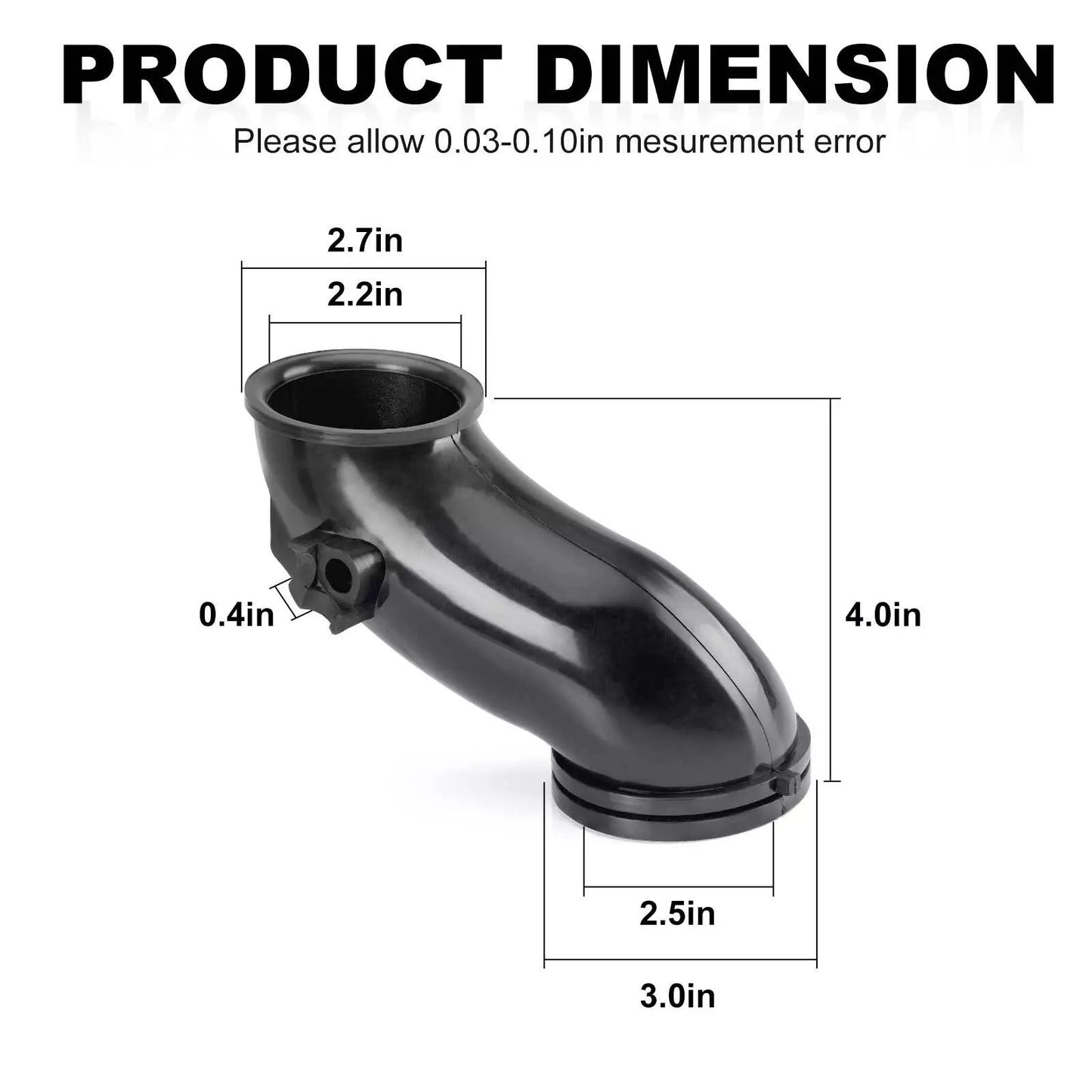 Air Box Lid Intake Duct for Yamaha Warrior Wolverine 350 YFM350 (1986–2006)