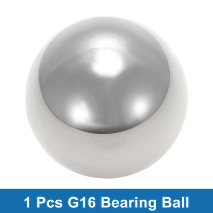 38.1mm Bearing Ball Steel G16 Precision Silver Tone 1 Pc