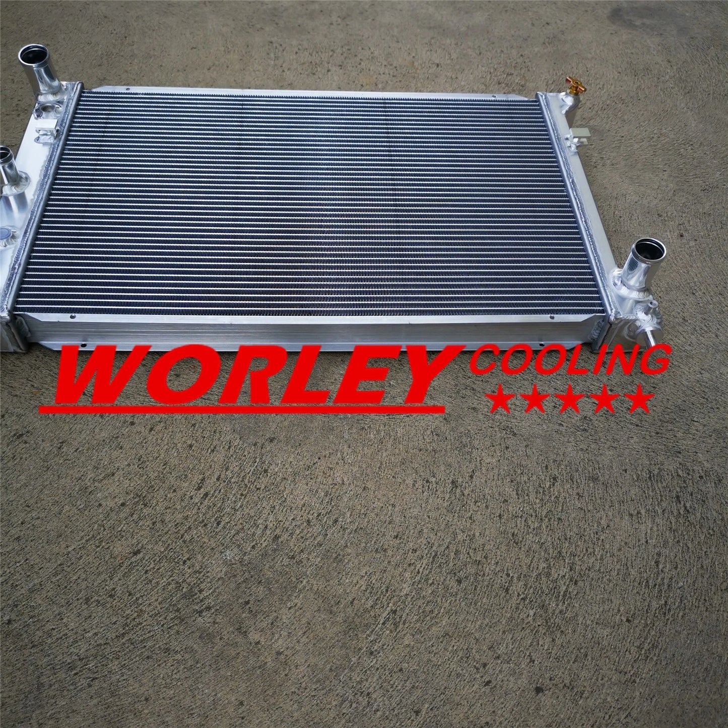 50MM Aluminum Radiator & Shroud for Ford BA BF Falcon V8 XR8 XR6 Turbo (2002-2008)