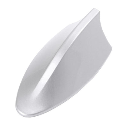 Shark Fin Roof Antenna for Universal Car - FM/AM Radio Receiver - Silver