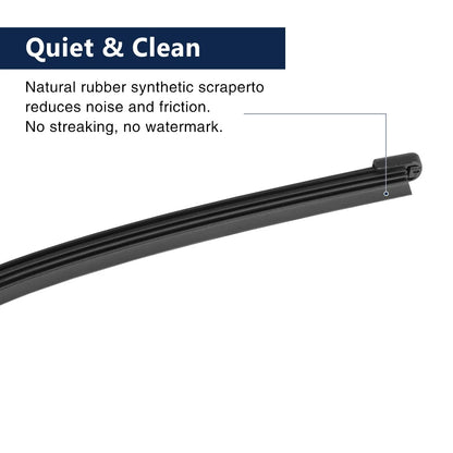 Rear Wiper Blade Arm Set for Ford Explorer (2013-2019) 11 Inch 285mm