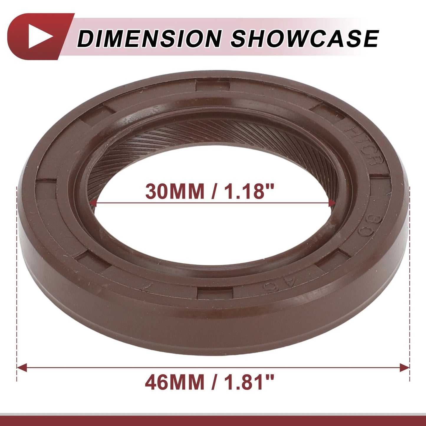 Front Crankshaft Oil Seal for Hyundai Excel Scoupe (1990-1994)