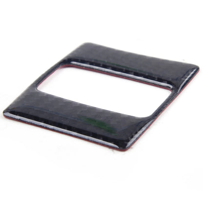 Carbon Fiber Warning Light Button Bezel Cover for Mazda 3 Axela (2013-2018)