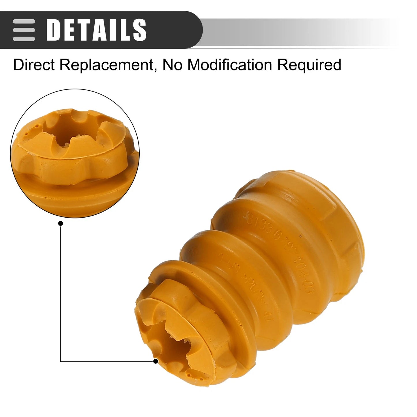 Front Suspension Bump Stop Kit for BMW X3 X4 (2011-2023)