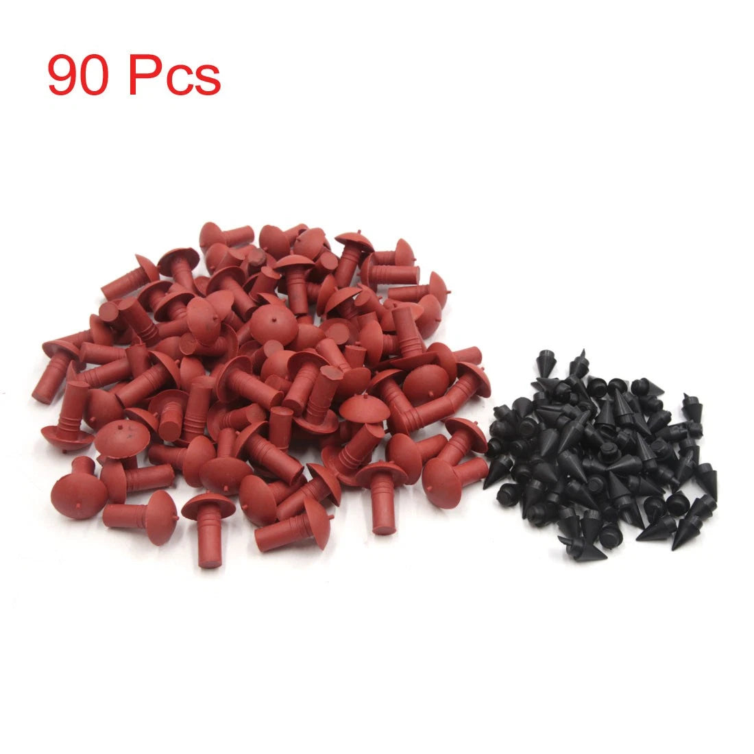 90 Pcs Mushroom Style Tubeless Tire Repair Insert Sockets for Motorcycle