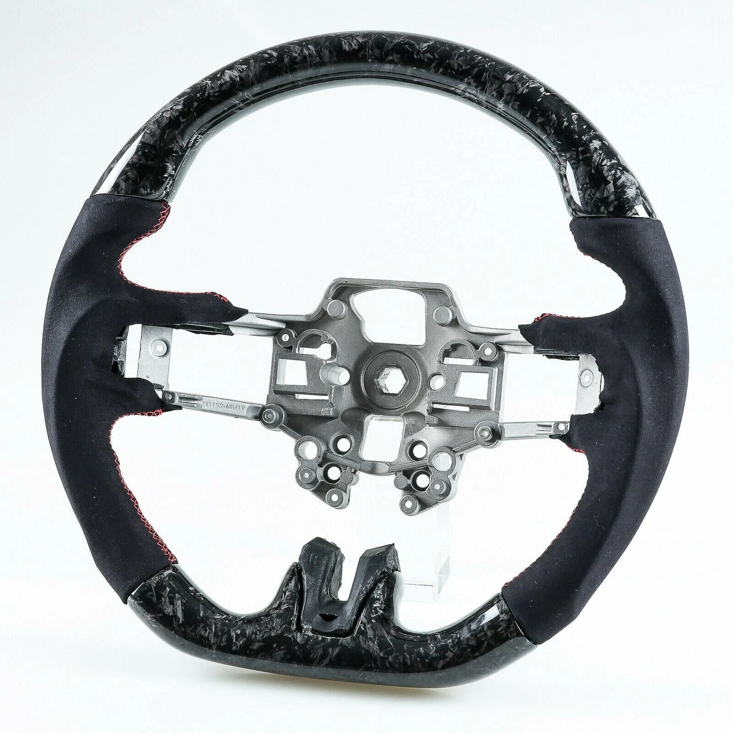 Forged Carbon Fiber Steering Wheel Suede for Ford Mustang (2019-2022)