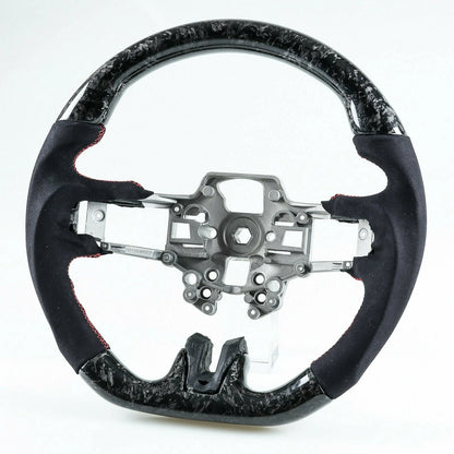 Forged Carbon Fiber Steering Wheel Suede for Ford Mustang (2019-2022)