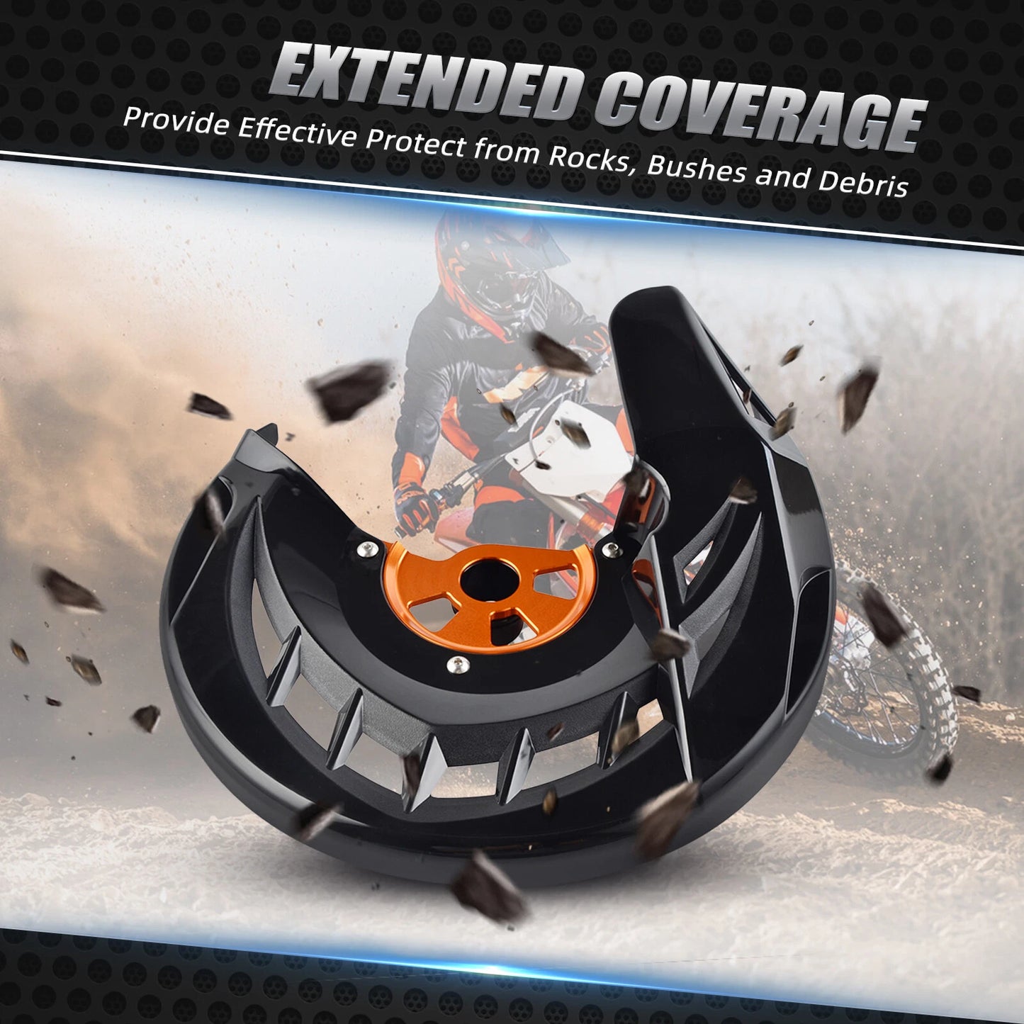 Front Brake Disc Cover Guard for KTM 125-530 EXC (2003-2015)