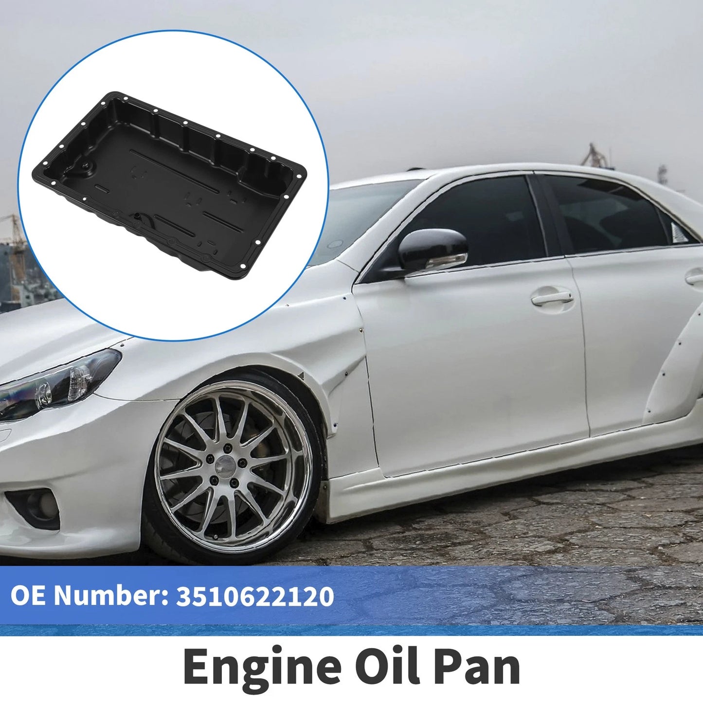 1 pc Engine Oil Pan for Toyota Reiz (2005-2007)