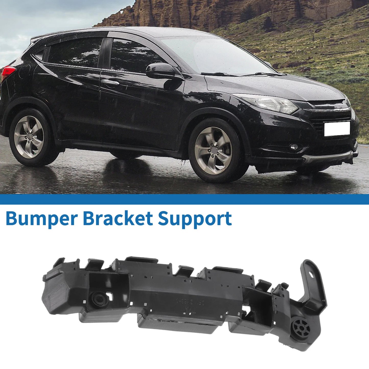 Left Front Bumper Retainer Bracket for Honda HR-V (2016-2018)