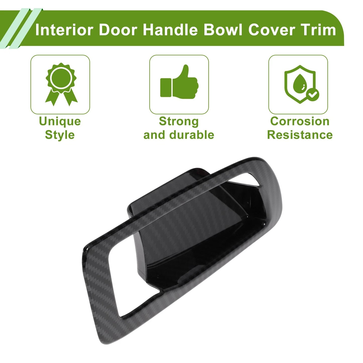 Interior Door Handle Bowl Cover Trim for Toyota Sienna (2021-2024) - 6 Pcs