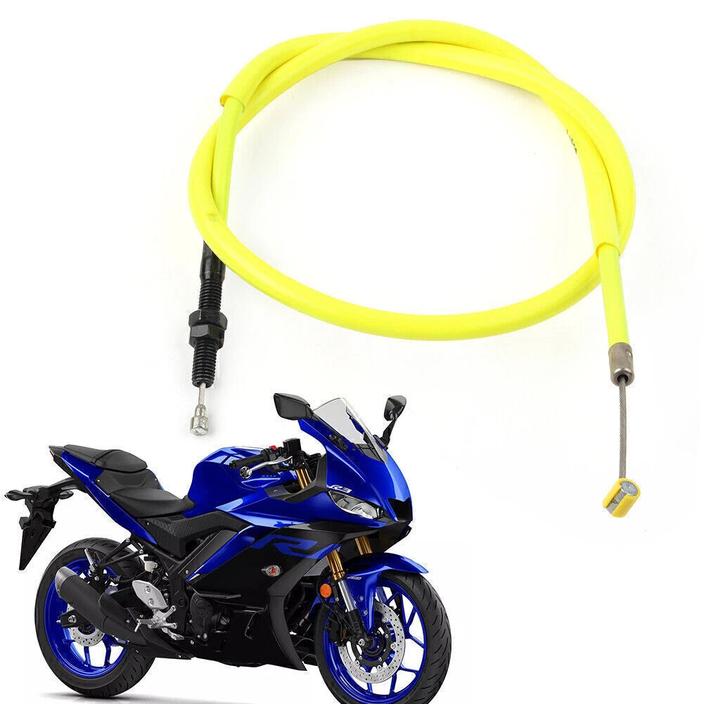 Yamaha R3 Brake Clutch Cable Wire Replacement 2015-2020 Yellow