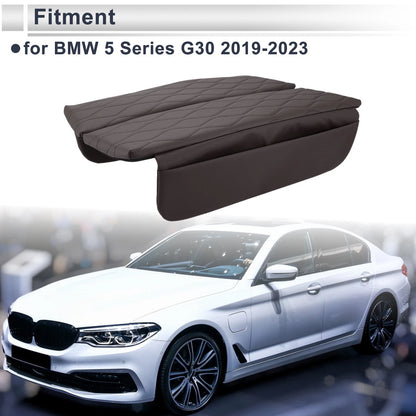 Car Center Console Cover for BMW 5 Series G30 (2019-2023) - Dark Brown