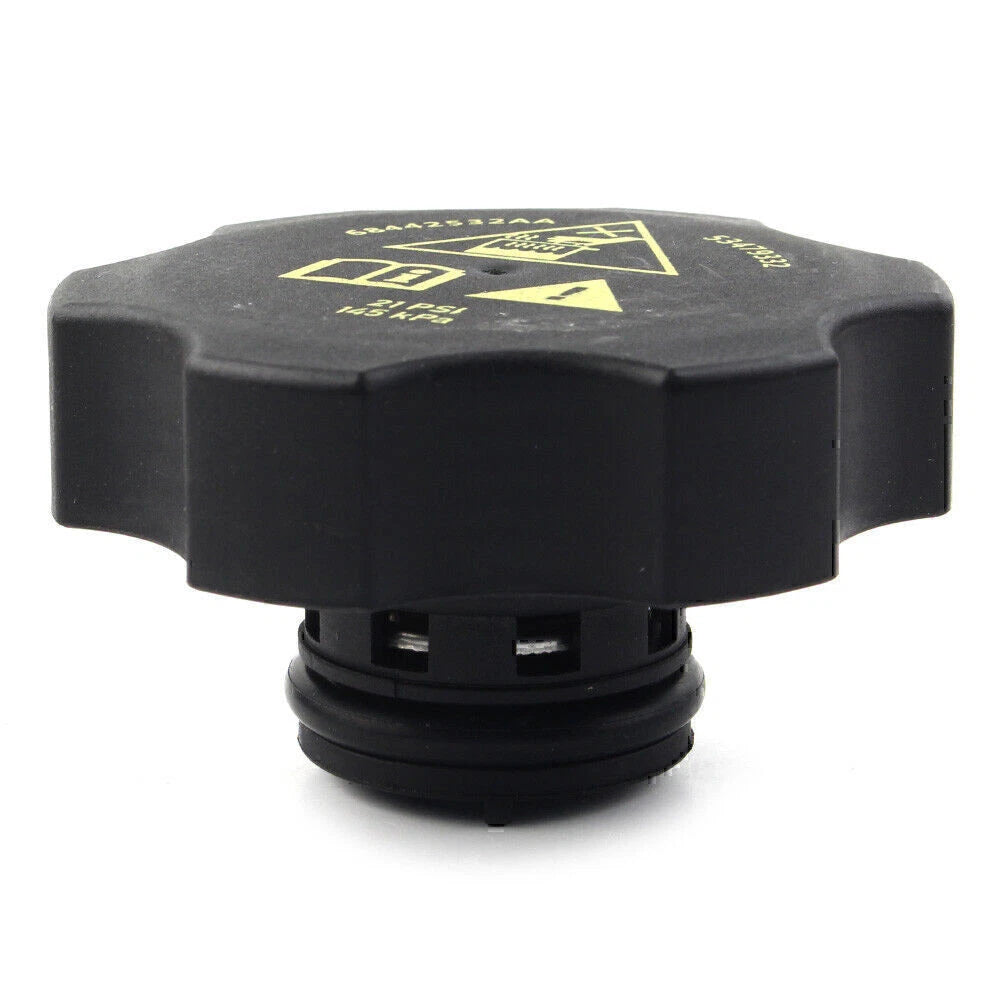 Black Plastic Coolant Cap for Dodge (2011-2019)