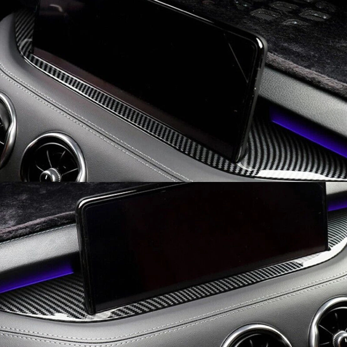 GPS Navigation Panel Frame Trim for Kia Stinger (2021-2023)