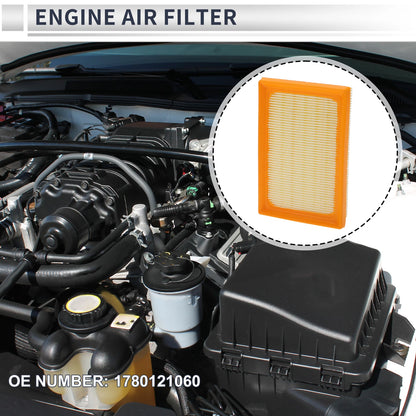 Car Engine Air Filter for Toyota Prius (2016-2023) - 1 x Long Life Filter