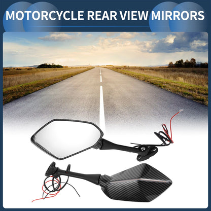 Rear View Mirrors for Suzuki GSX-R600 GSX-R750 2003-2017 Aluminum