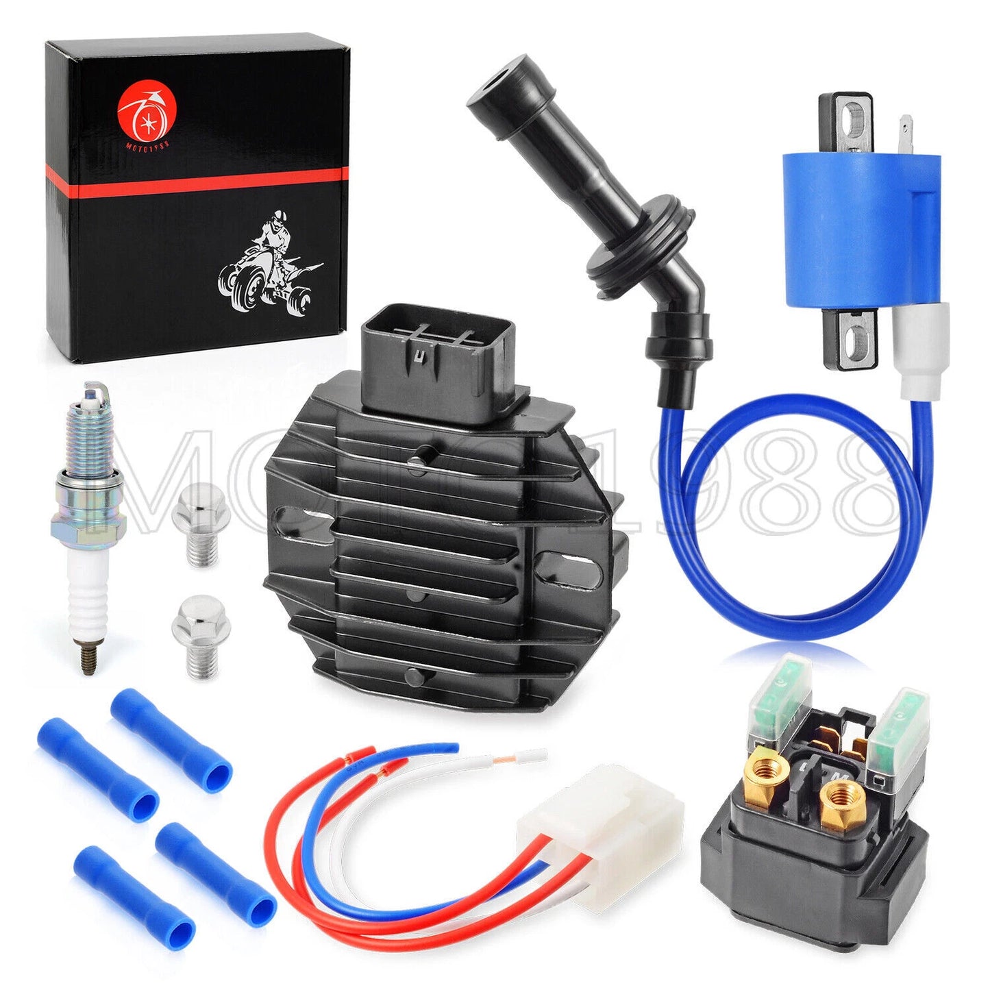 Ignition Coil Starter Solenoid Relay for Yamaha Raptor 660R (2001–2005)