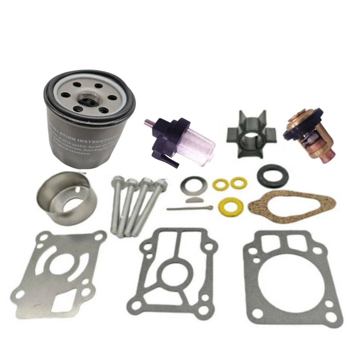 Maintenance Service Kit for Mercury Mariner 20/30HP Outboard 2010-2023