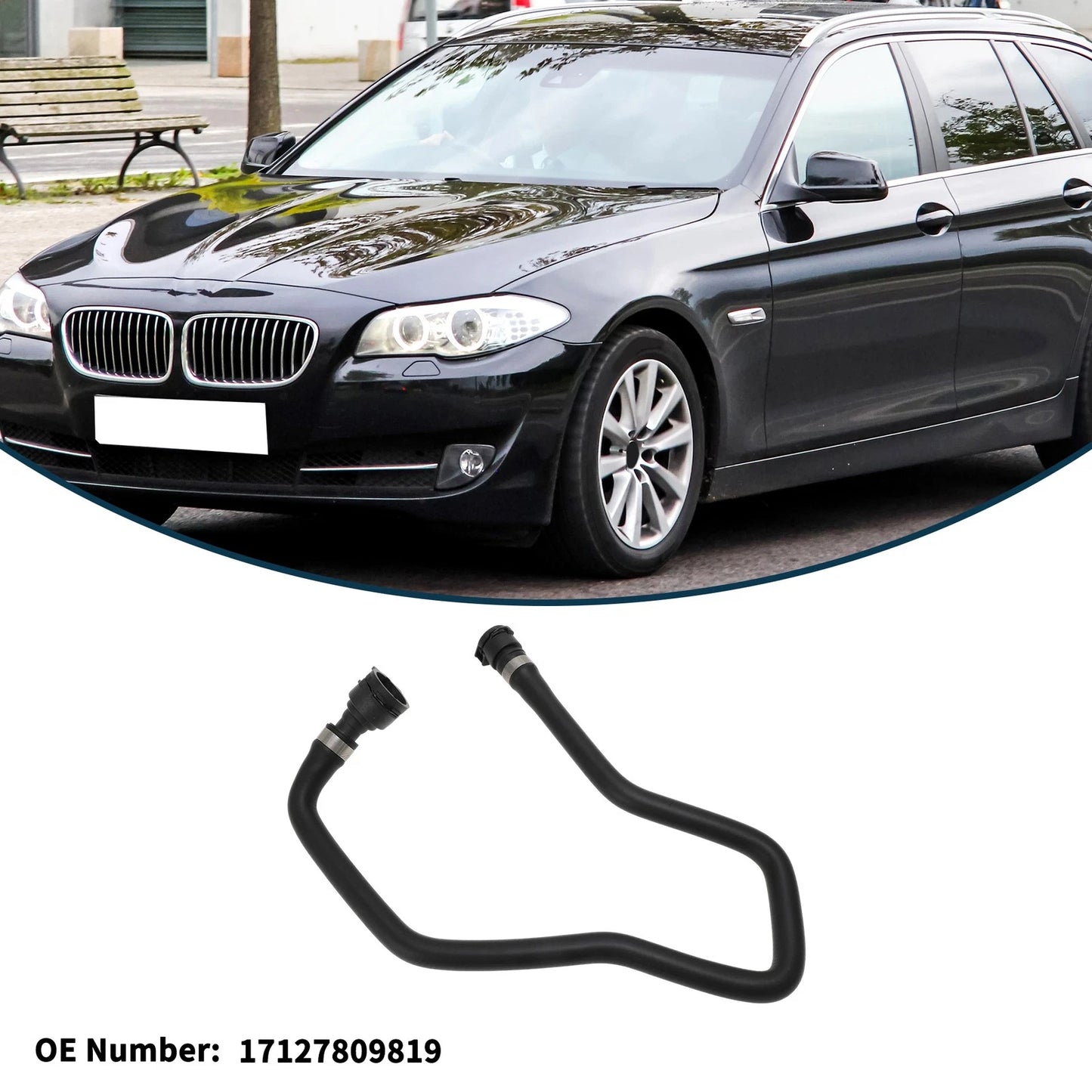 Radiator Hose for BMW 5 Gran Turismo (F07) 520d (2010 - 2017)