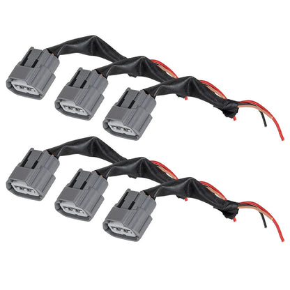 6 x Ignition Coil Connector Pigtails for Infiniti EX35 FX35 G25 G35 JX35 M35 (2008-2013)