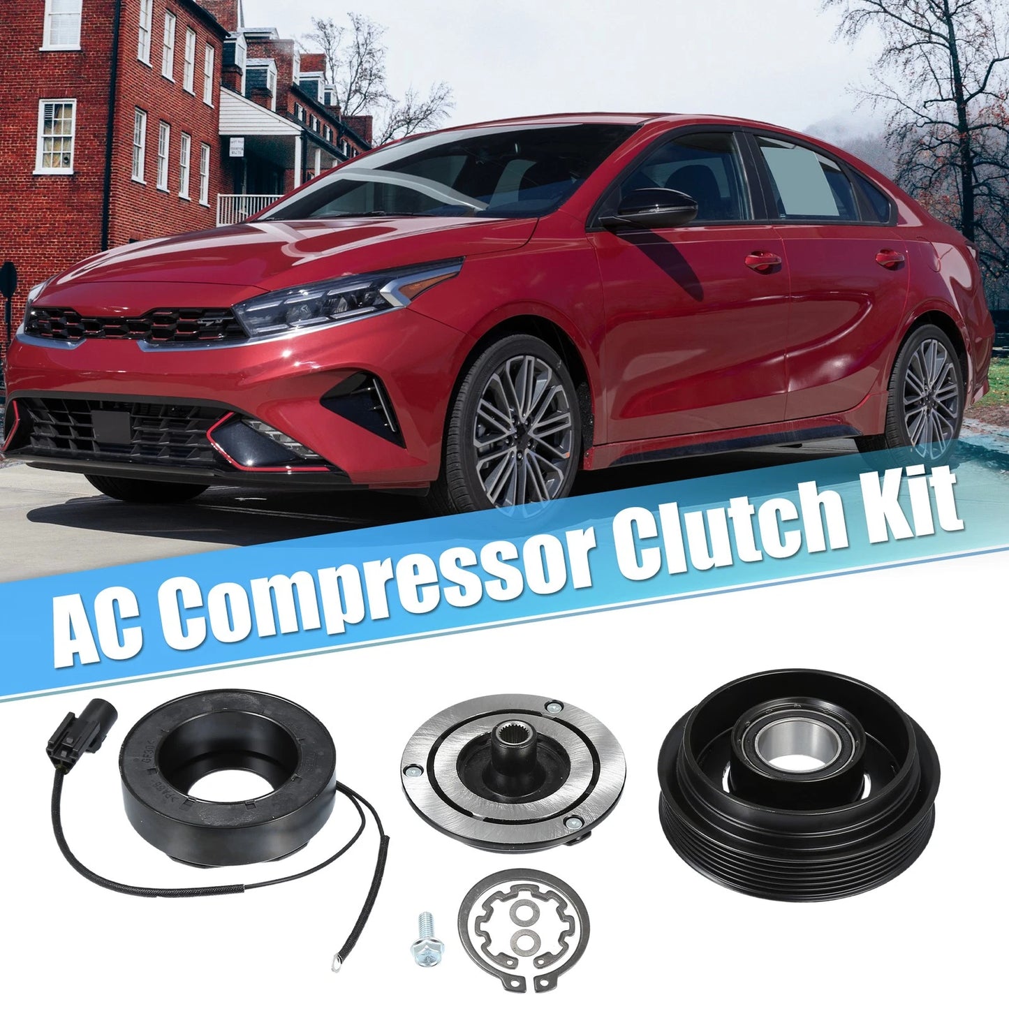 AC Compressor Clutch Set for Kia Forte (2010-2013)