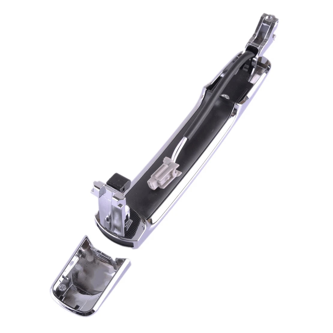Silver Front Right RH Exterior Door Handle for Nissan X-Trail SUV (2007-2014)