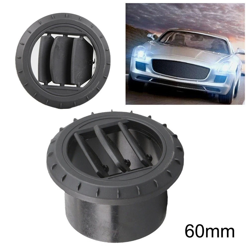 60mm Rotatable Black Air Vent Outlet for Diesel Heater