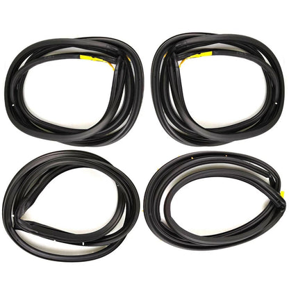 Door Rubber Weatherstrip Set 4 Fits Mitsubishi Lancer CK2 CK5 4D SED 1996-00