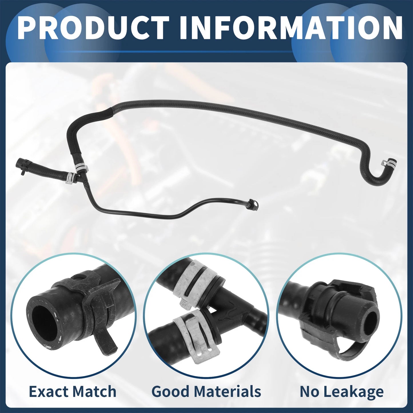 Expansion Tank Hose for Land Rover LR4 5.0L (2010-2013)