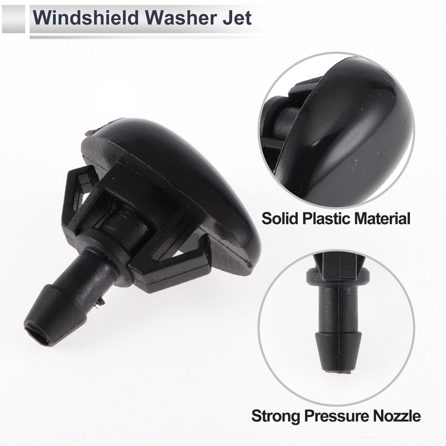 6 x Washer Nozzle & Hose Connector for Nissan