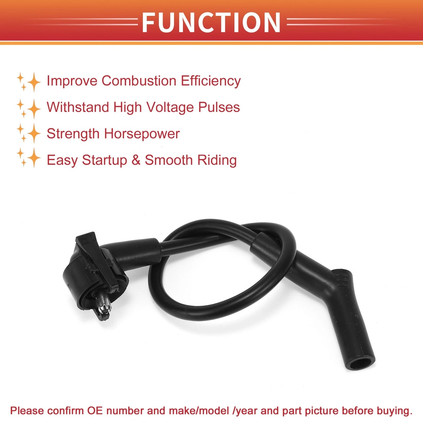 6 x Spark Plug Wire Ignition Coil Cables for Ford Ranger (2001-2005)