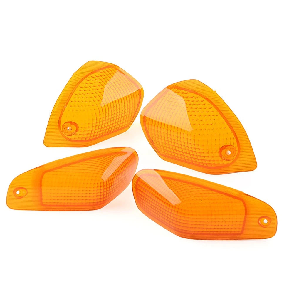 Front Rear Turn Signal Lens for KAWASAKI ZZR400 ZZR600 (1993-2008) Amber