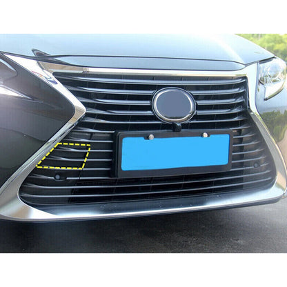 Bumper Tow Hook Eye Cover Cap for Lexus ES350 ES300h (2016-2018) Black