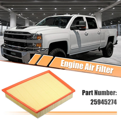 Engine Air Filter for Chevrolet Silverado & GMC Sierra 6.6L (2011-2016)