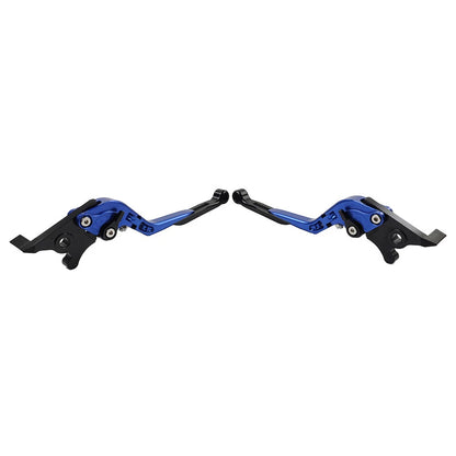 CNC Blue Extendable Brake Clutch Levers for Suzuki GSXR600 GSXR750 (2004-2005)