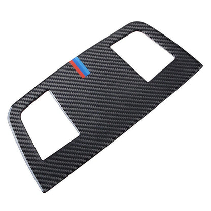 Carbon Fiber Dashboard Air Vent Outlet Cover Trim for BMW 3 Series E90 E92 (2005-2012)