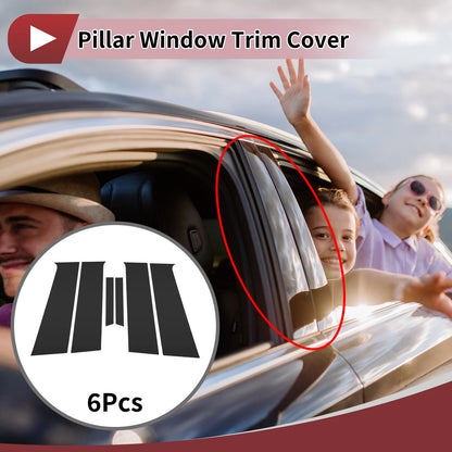 Door Pillar Window Trim for Chevrolet Aveo Hatchback Front Left Right