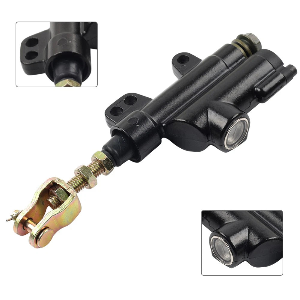 10mm Rear Brake Master Cylinder for 50cc 90cc 110cc 125cc Dirt Quad ATV