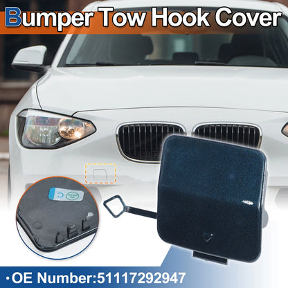 Front Car Bumper Tow Hook Cover for BMW 1 Series (2011-2019) - Dark Blue