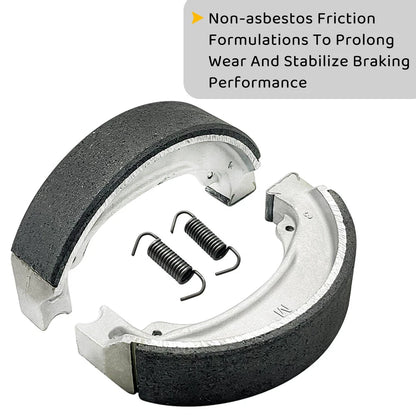 Rear Brake Shoes 2x4 for Honda Sportrax 250 (2001–2022)