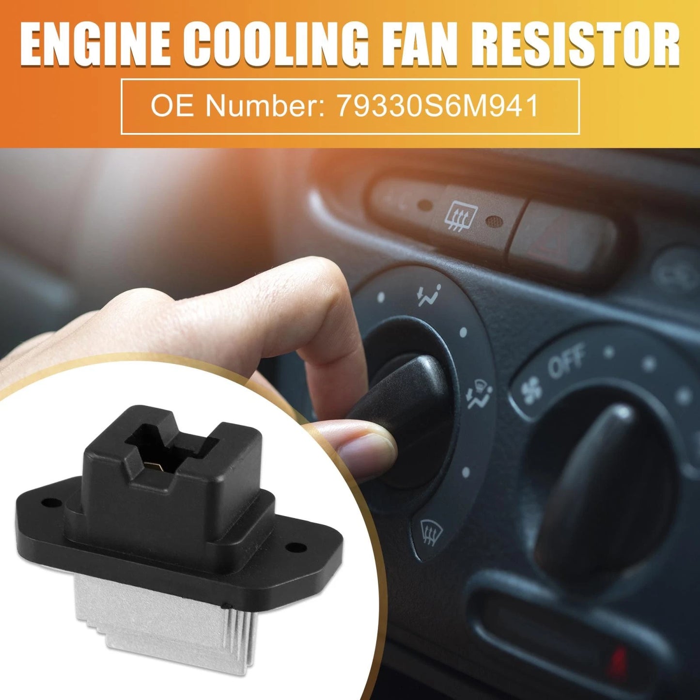 HVAC Blower Motor Resistor for Honda Accord, Acura TL (2004-2008)
