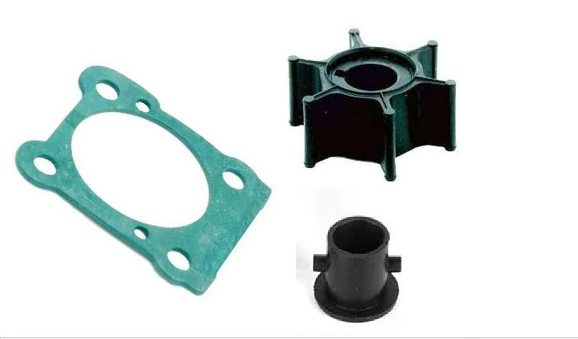 Water Pump Impeller w/Gasket for Yamaha 6-8HP 2-Stroke Outboard