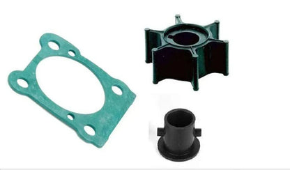 Water Pump Impeller w/Gasket for Yamaha 6-8HP 2-Stroke Outboard