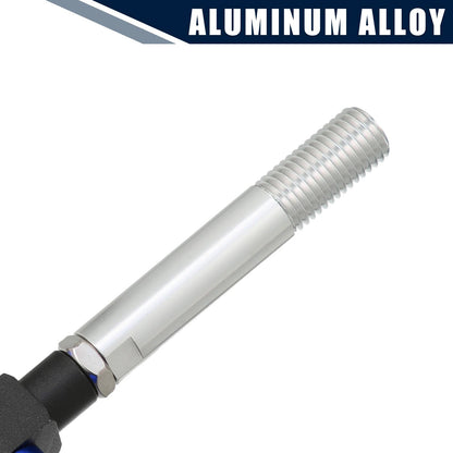 Blue Round Front Rear Bumper Trailer Tow Hook Screw for Hyundai Veloster (2012-2017)