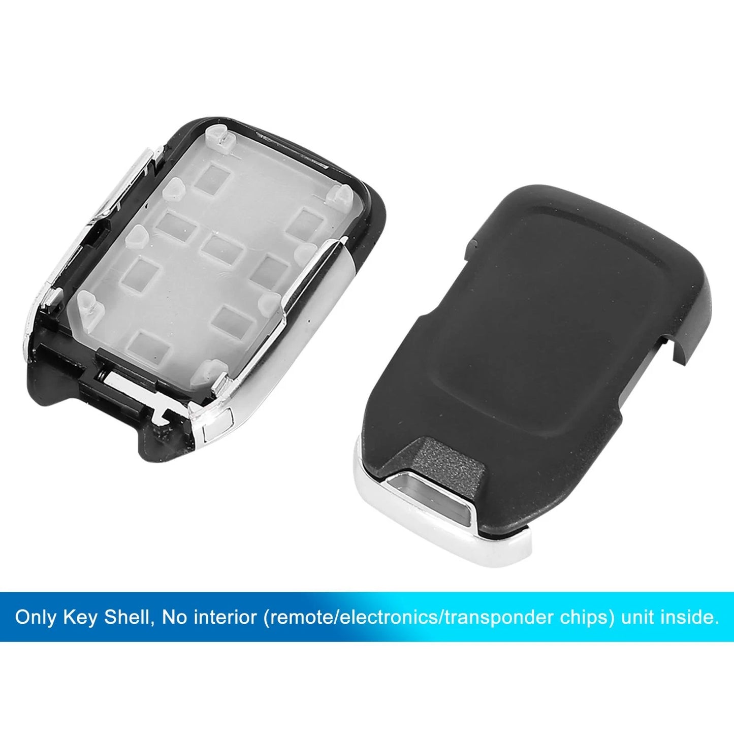 4 Key Buttons Car Key Fob Shell Case for GMC Acadia Prox (2017-2019)