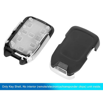 4 Key Buttons Car Key Fob Shell Case for GMC Acadia Prox (2017-2019)